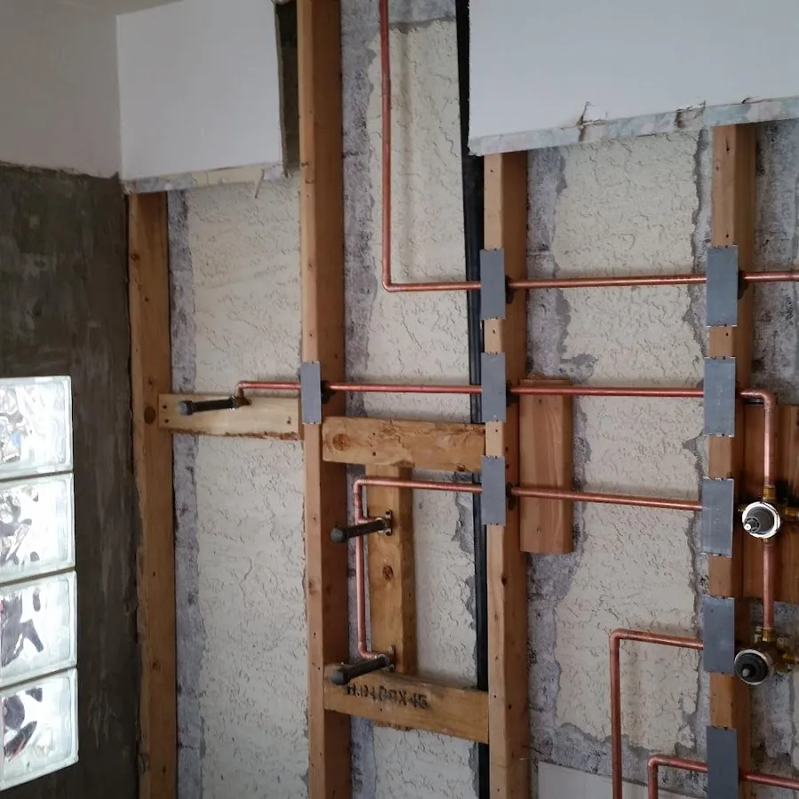 Copper pipe installation for Burst Pipe Repair in Adrian